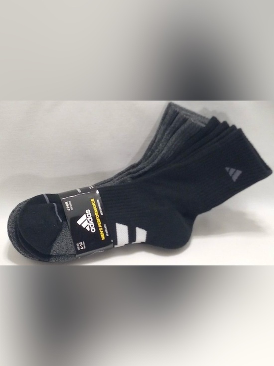 adidas Other - adidas Men's Black with White Accent Performance Socks